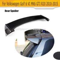 Car Carbon Fiber Boot Lip for GOLF6