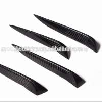 S3 Carbon Fiber Front Bumper Canards for Audi S3